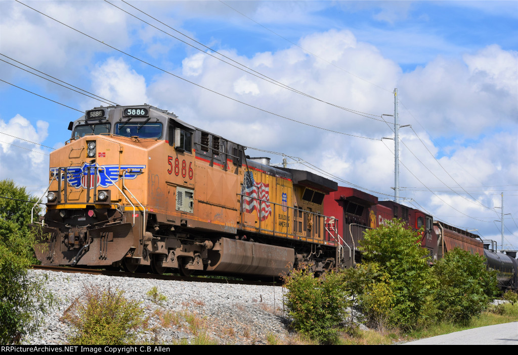 UP & CP On A CSX Ethanol Train